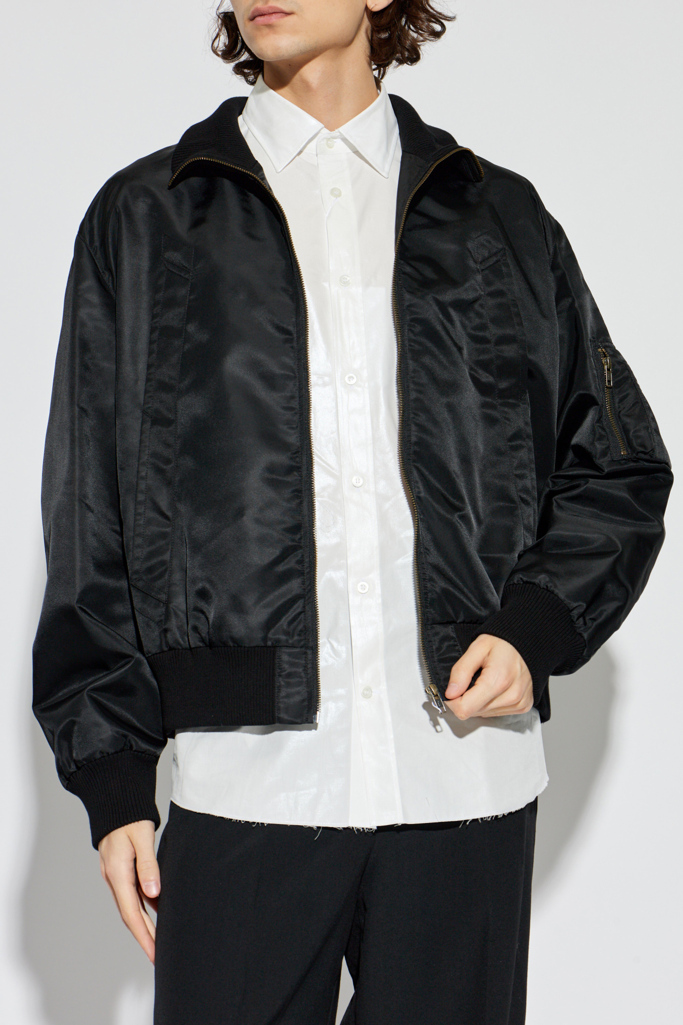 Black Bomber jacket MM6 Maison Margiela - Vitkac AS